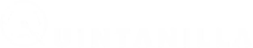 Logo blanco Serviteca Quintanilla - agencia de marketing digital grupoqs